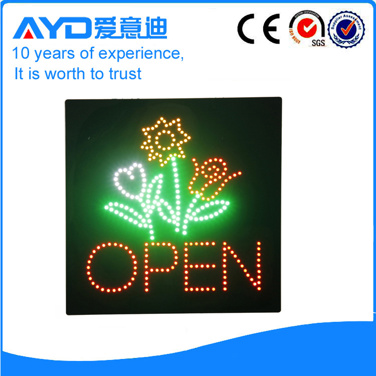 AYD Flower LED Open Sign