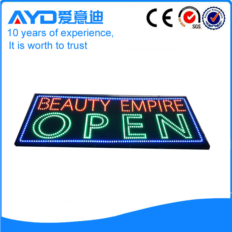 Indoor LED Beauty Empire Open Sign