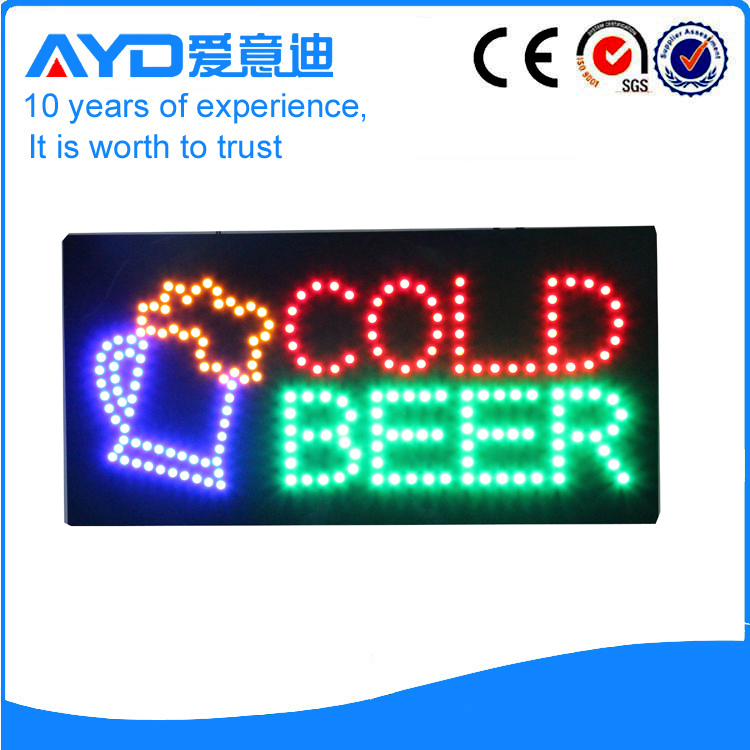 AYD Good Design LED Cold Beer Sign