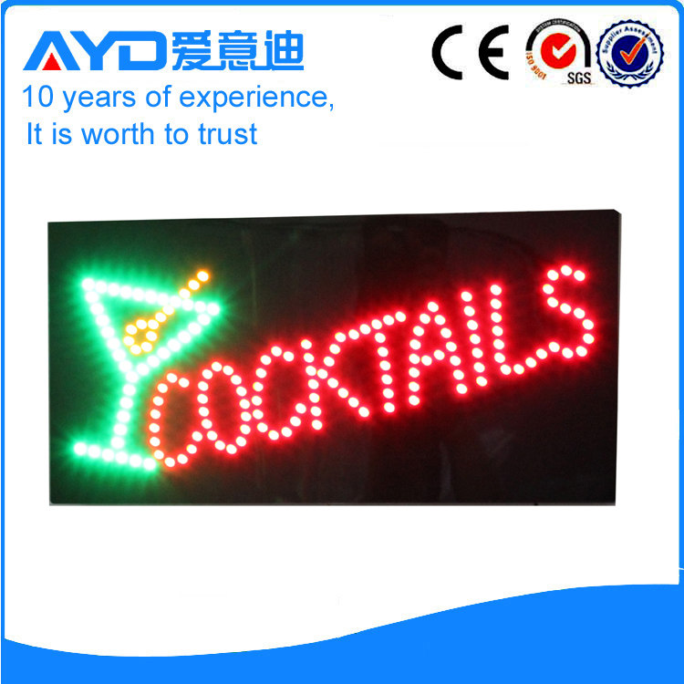 AYD Good Design LED Cocktails Sign
