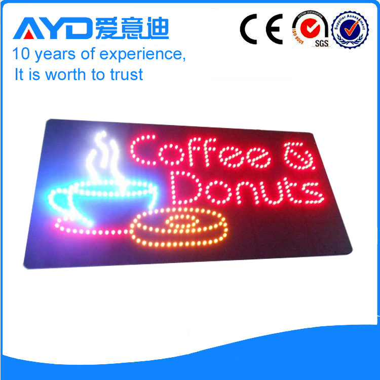AYD LED Coffee&Donuts Sign