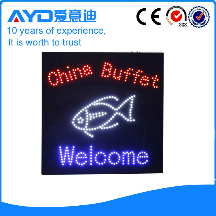 AYD Good Price LED China Buffet Sign