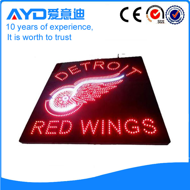 AYD LED Detroit Red Wings Sign
