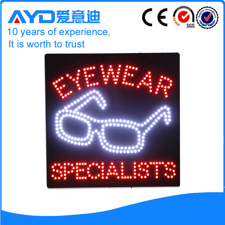 AYD Good Price LED Eyewear Sign