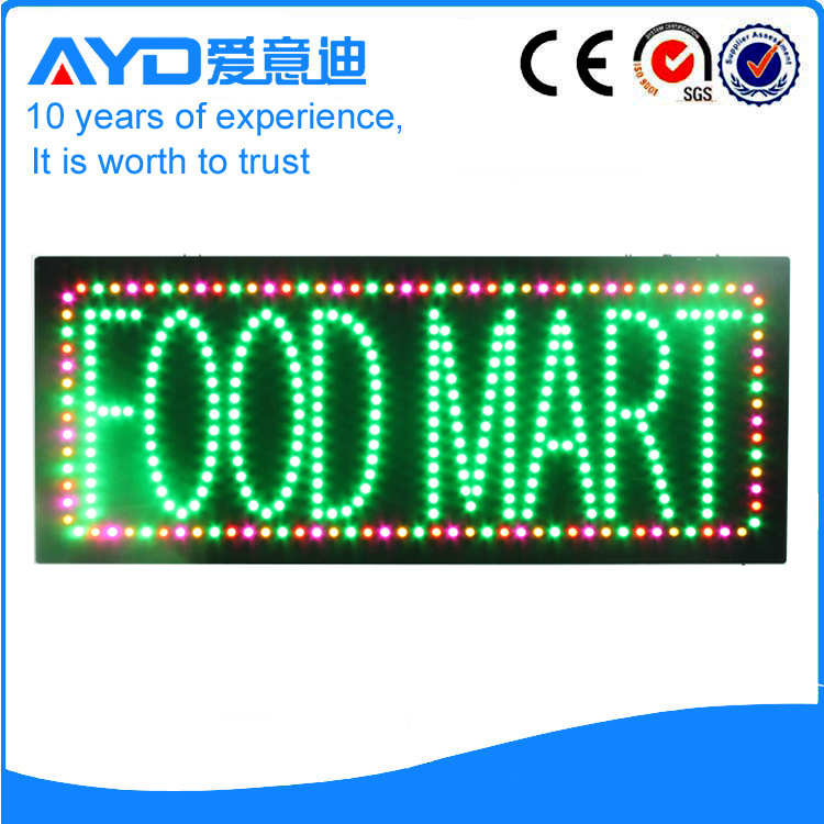 AYD LED Food Mart Sign