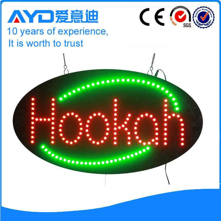 AYD LED Hookah Sign