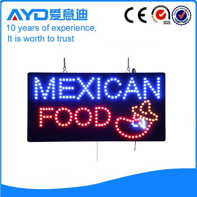 AYD Good Design LED Mexican Food Sign