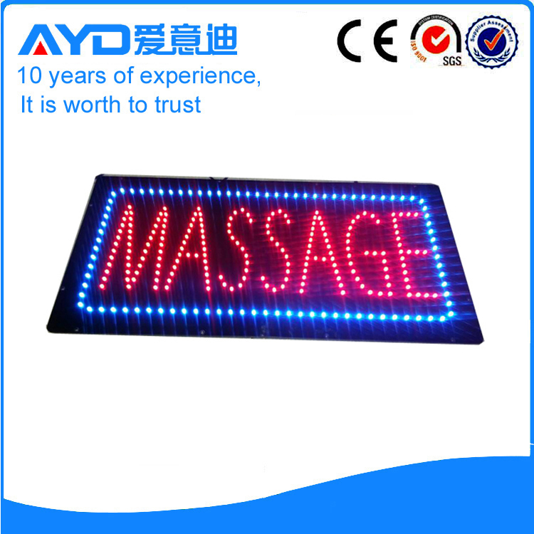 AYD Good Design Massage Sign