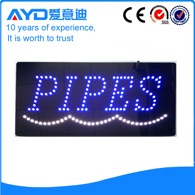 AYD LED Pipes Sign