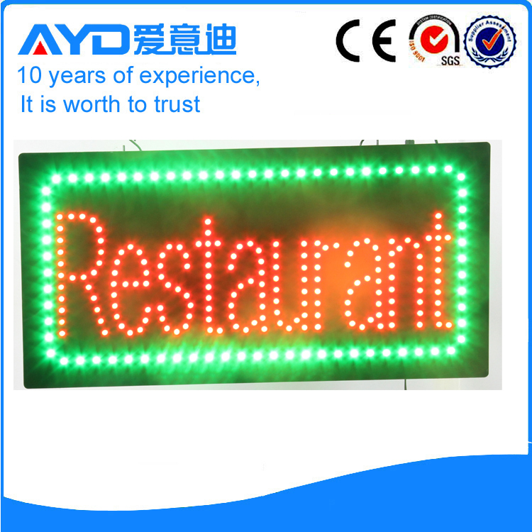 AYD LED Restaurant Sign