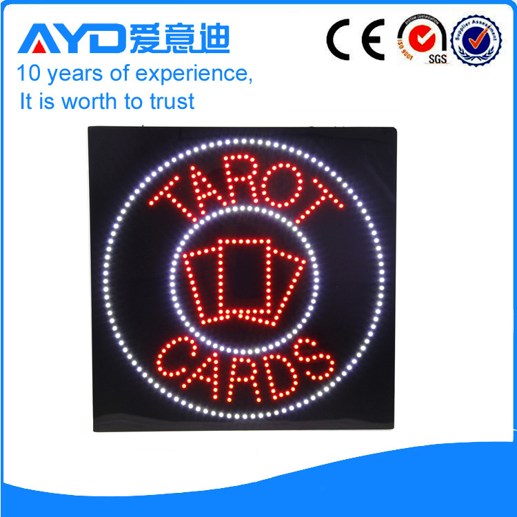 AYD LED Tarot Cards Sign