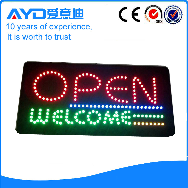 AYD Welcome LED Open Sign