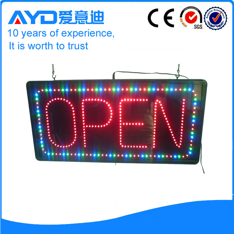 Indoor Flashing LED Open Sign