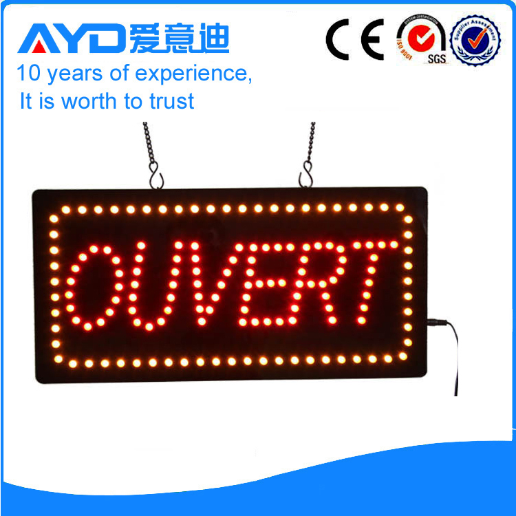 AYD Unique Design LED Ouvert Sign
