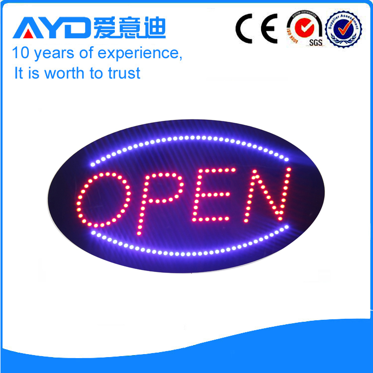 AYD LED Open Sign For Sales