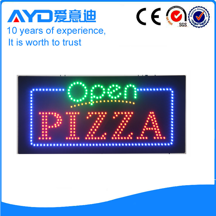 AYD LED Open Pizza Sign