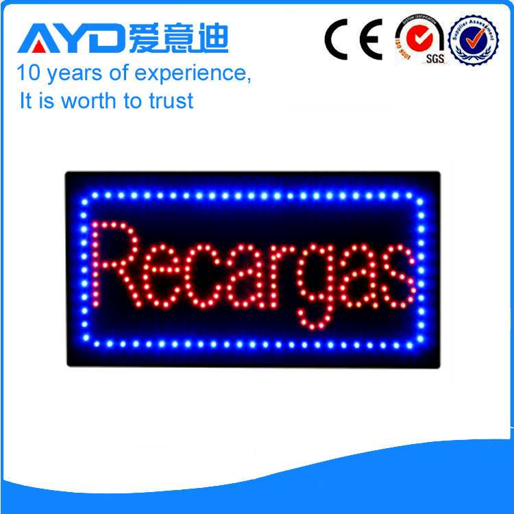LED Recargas Signs  For Sales