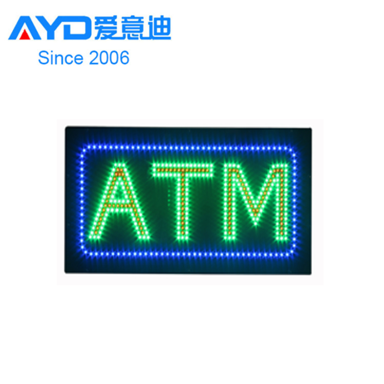 AYD Bright LED ATM Signs  For Sales