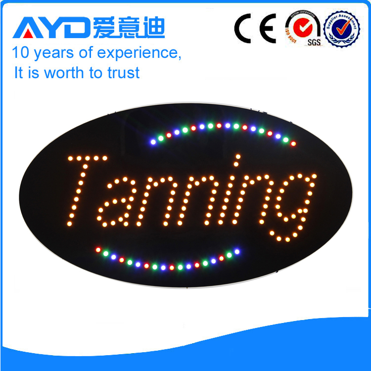 Indoor Super LED Tanning Signs For Sale