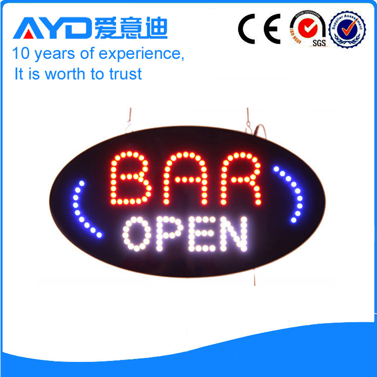AYD Good Price LED Bar Open Sign