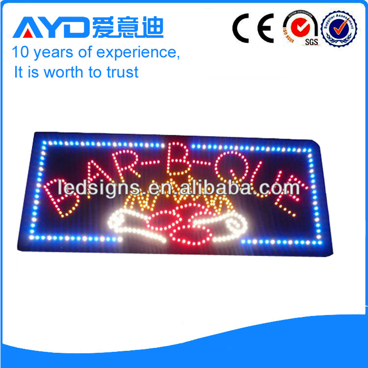 AYD Good Price LED Bar-B-Que Sign