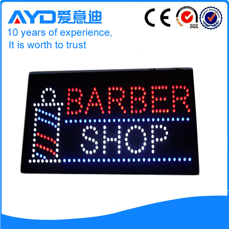 AYD Good Price LED Barber Shop Sign