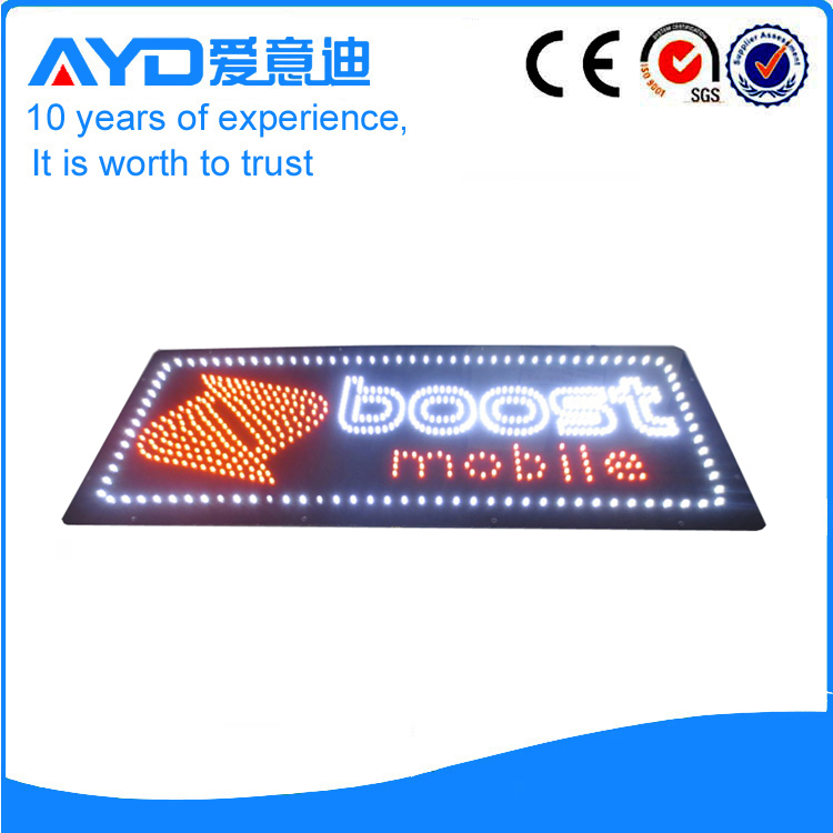 AYD Good Price LED Boost Mobile Sign