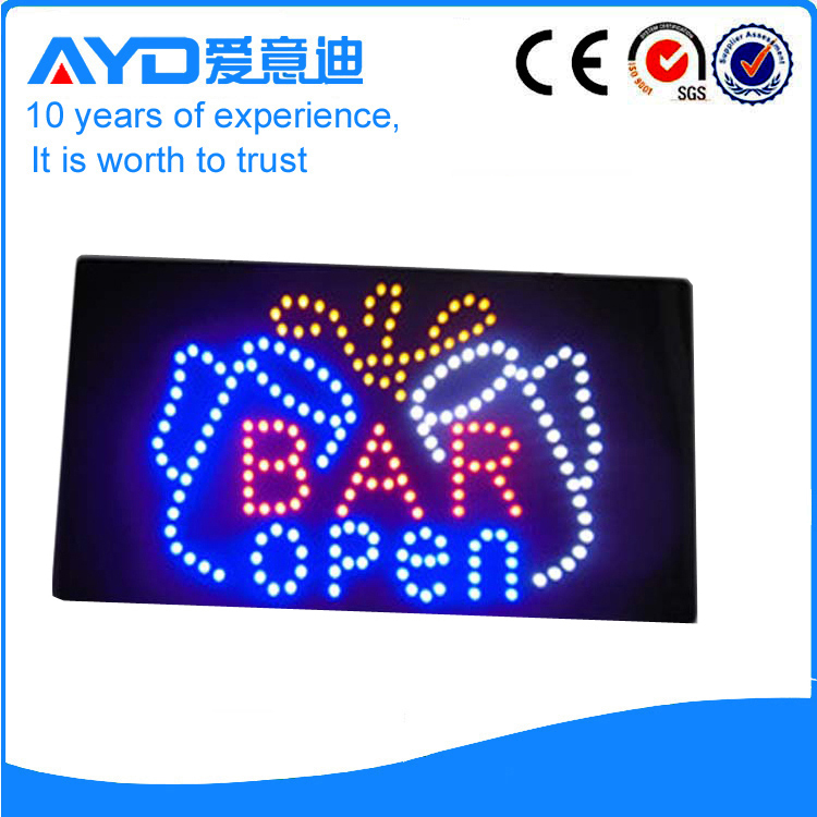 AYD Good Price LED Bar Open Sign