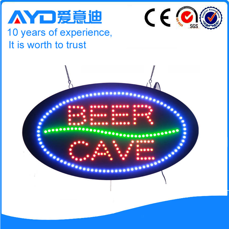 AYD Good Price LED Beer Cave Sign