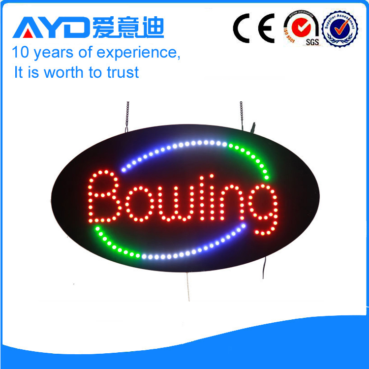 AYD Good Price LED Bowling Sign