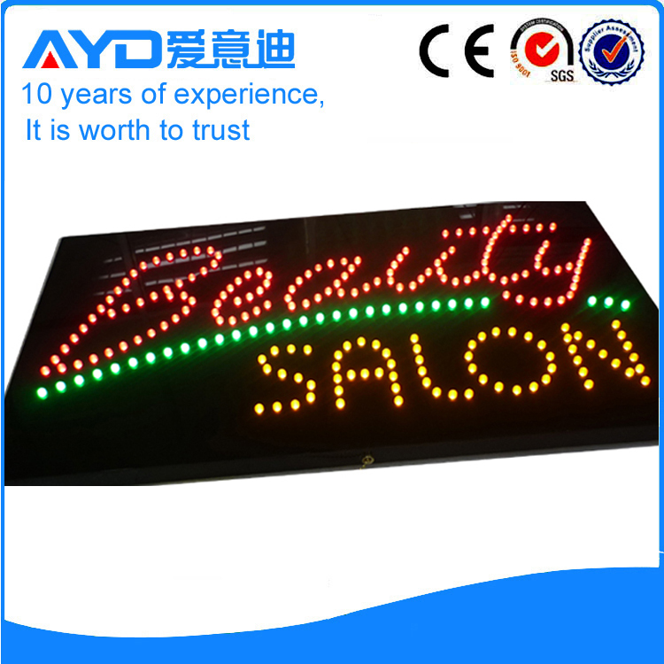 Indoor LED Beauty Salon Sign