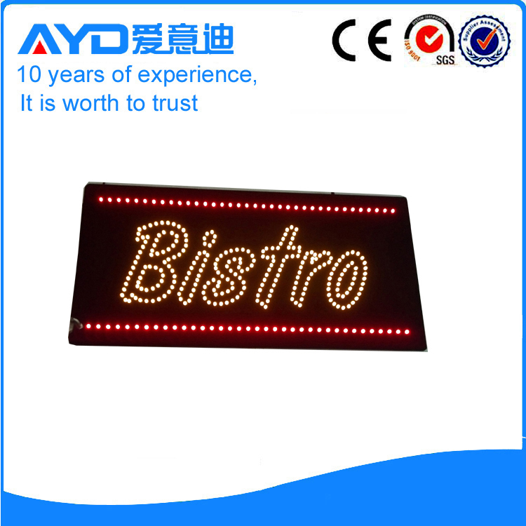 Indoor Good Design LED Bistro Sign