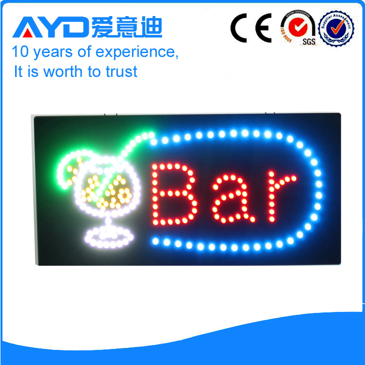 Indoor Good Design LED Bar Sign