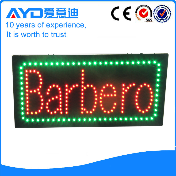 Indoor Good Price LED Barbero Sign