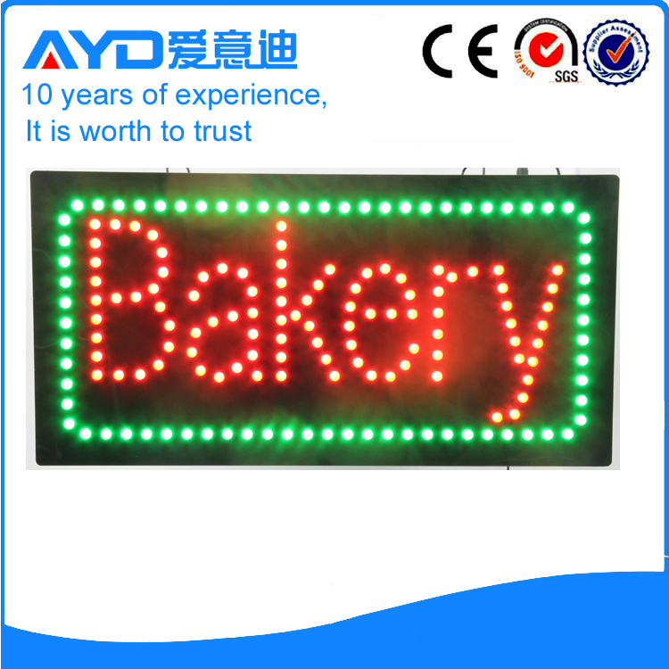 Indoor Good Price LED Bakery Sign