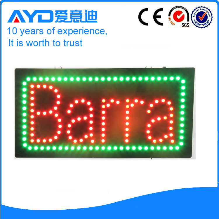 Indoor Good Price LED Barra Sign