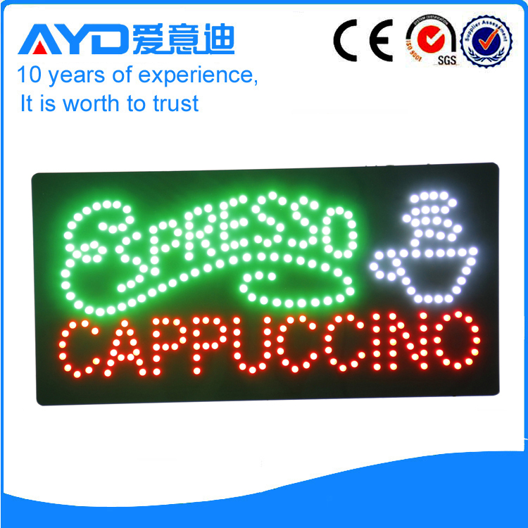 AYD Good Design LED Cappuccino Sign
