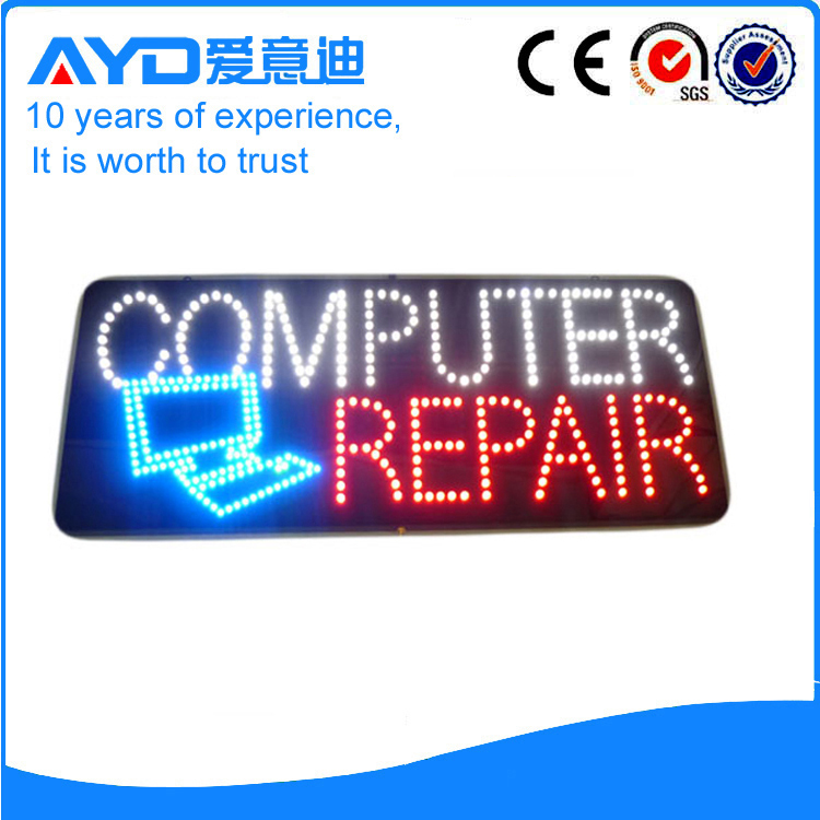 AYD Good Design LED Computer Repair Sign