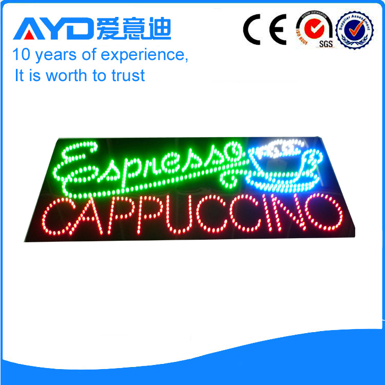 AYD Good Design LED Cappuccino Sign