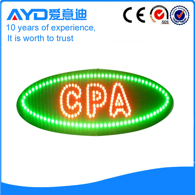 AYD Good Design LED CPA Sign