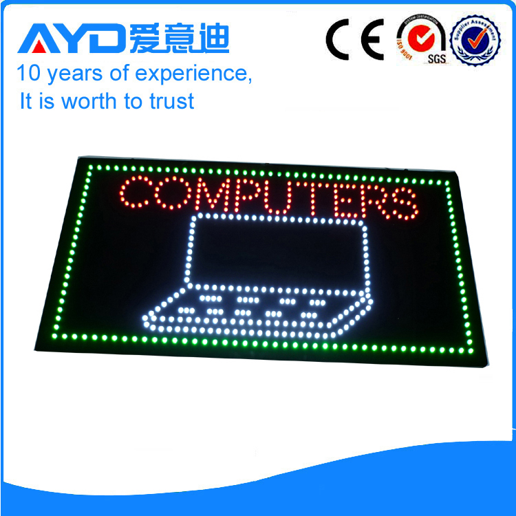 AYD Good Design LED Computers Sign