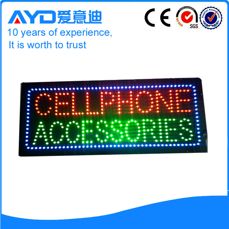 AYD LED Cellphone Accessories Sign