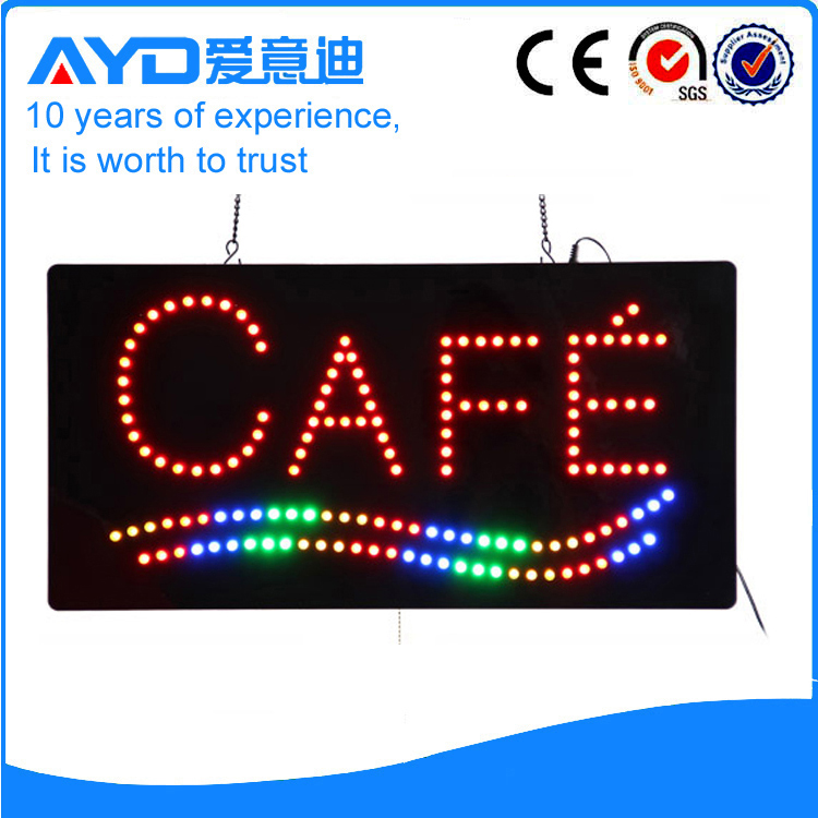 AYD Unique Design LED Cafe Sign