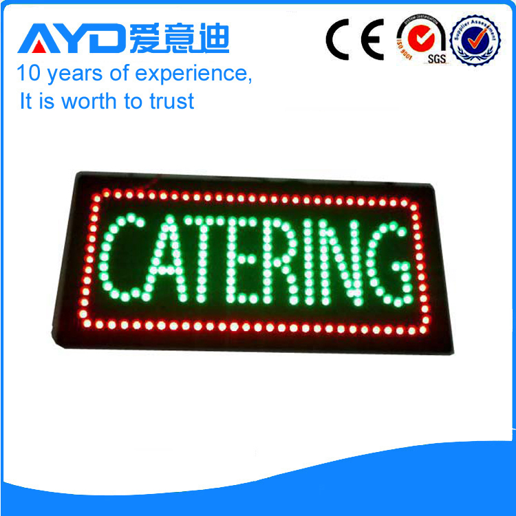 AYD Unique Design LED Catering Sign
