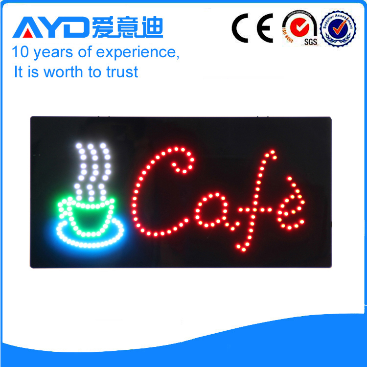 AYD Unique Design LED Cafe Sign