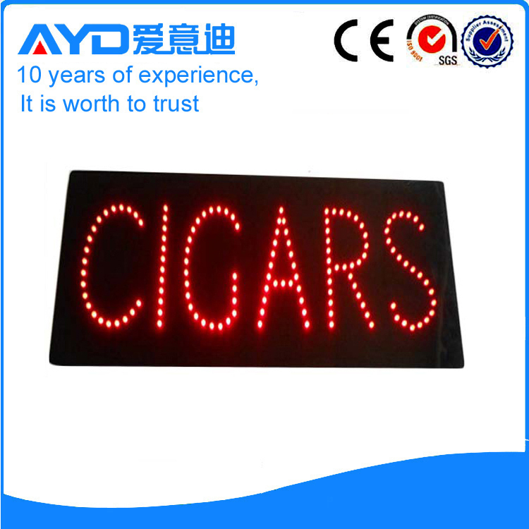 AYD Good Price LED Cigars Sign