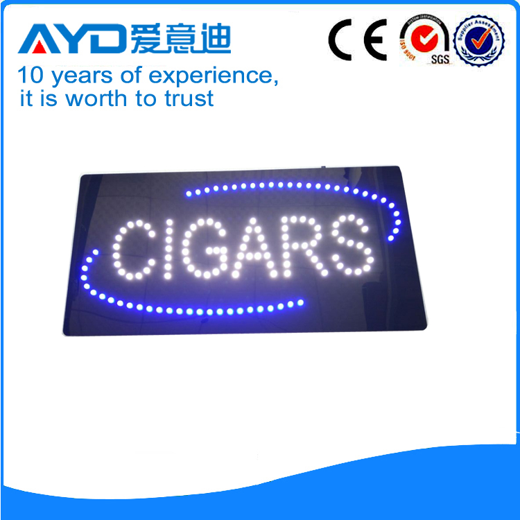 AYD Good Price LED Cigars Sign
