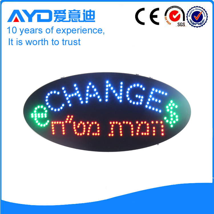 AYD Good Price LED Change Sign