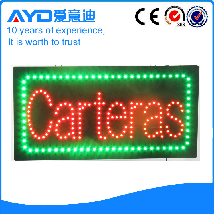 AYD Good Price LED Carteras Sign