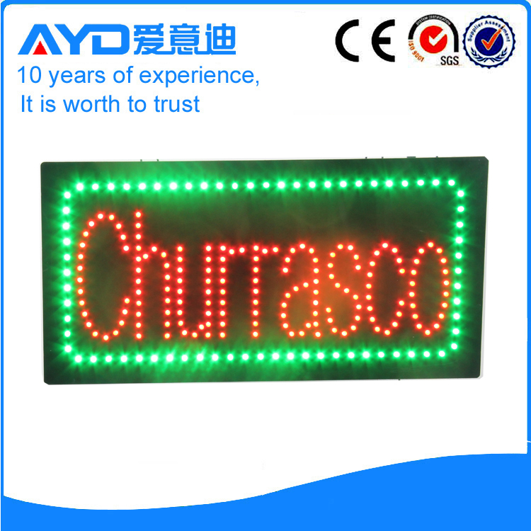 AYD Good Price LED Churrasco Sign
